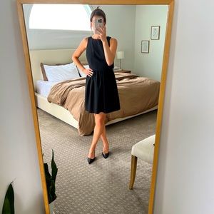 Tinley Road open back dress - black